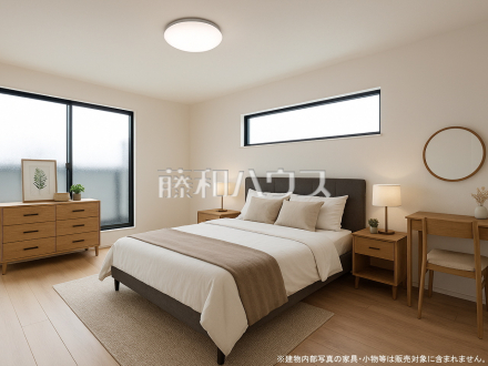 B号棟　居室　【立川市砂川町１丁目】2面採光で明るく風通しの良いお部屋　／撮影日2025/06/09