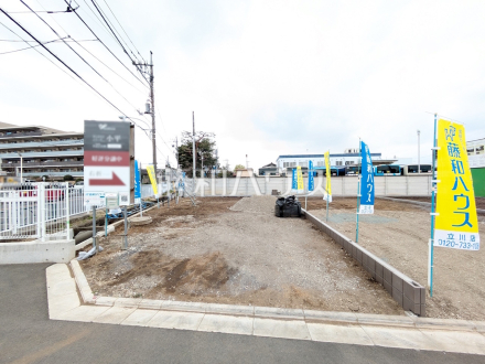 1号地　現地写真　【小平市小川町１丁目】 ハウスメーカーから建物プランまで、あなたの「夢」を「カタチ」にできるフリースタイル分譲地で、夢のマイホームを建築してみませんか？ ／撮影日2025/03/24