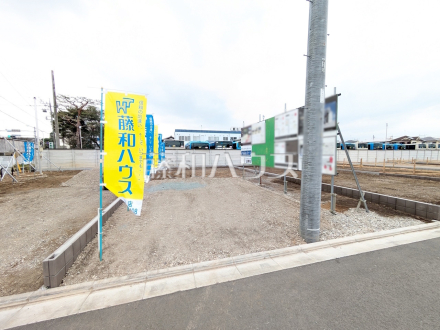 2号地　現地写真　【小平市小川町１丁目】 当社オリジナル注文住宅サポートシステム「ハウス会」で、信頼のおける建築会社のご紹介も承ります。プレゼン見積もり等お気軽にお問合せ下さい。 ／撮影日2025/03/24