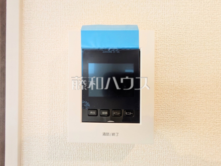 2号棟　TVモニター付インターフォン　【練馬区関町北３丁目】　防犯に役立つTVモニター付インターフォン
／撮影日2025/05/31