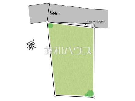 全体区画図　【日野市南平５丁目】