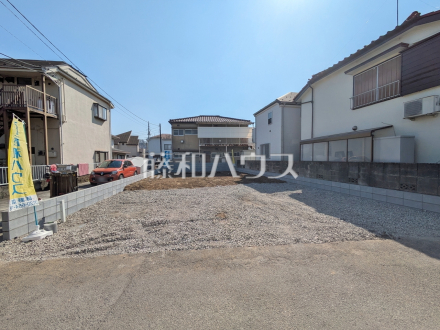 外観　【日野市南平５丁目】
造成完了いたしました！これからここに住む方を想像して、着々と建築していきます！！／撮影日2025/02/28