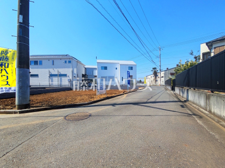 ≪接道状況≫綺麗な整形地のため、思い描いているイメージをカタチにしやすい土地【府中市四谷２丁目】／撮影日2025/03/22