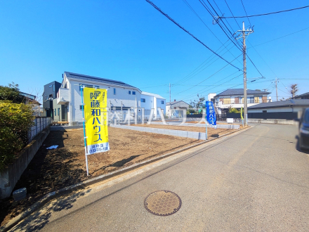 ≪接道状況≫京王線「中河原」駅徒歩18分・JR南武線「西府」駅徒歩20分☆全4棟の開発分譲地！【府中市四谷２丁目】／撮影日2025/03/22
