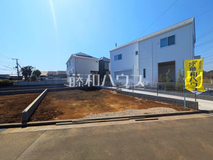 ≪1号地　外観≫建築条件はございませんので、ライフスタイルに合わせた自由なマイホームづくりが可能です。【府中市四谷２丁目】／撮影日2025/03/22