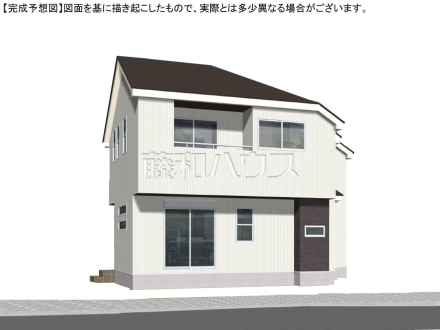 完成予想図（外観）　【練馬区大泉町１丁目】