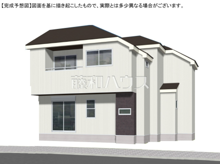 完成予想図（外観）　【練馬区大泉町１丁目】