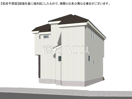 完成予想図（外観）　【練馬区大泉町１丁目】