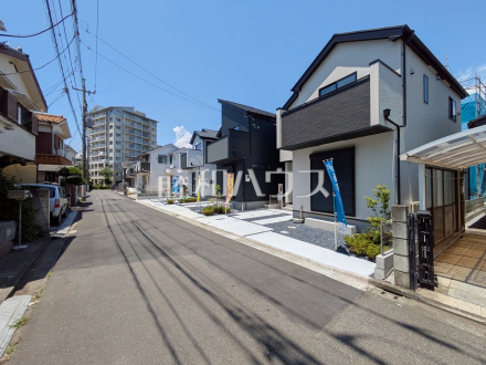 接道状況および現場風景　【立川市砂川町２丁目】／撮影日2025/06/05