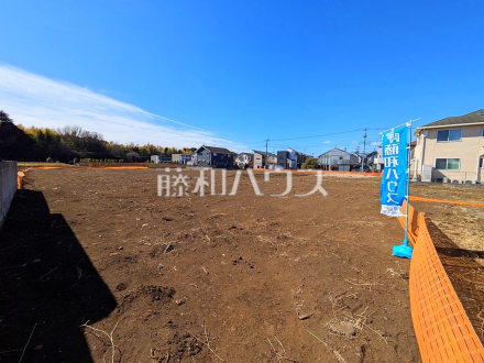 現場風景　【三鷹市大沢２丁目】
我が家に合った暮らしを追及できるフリープランの分譲地です。ぜひ皆様の「こんな家に住みたい！」をお聞かせ下さい。／撮影日2025/02/21