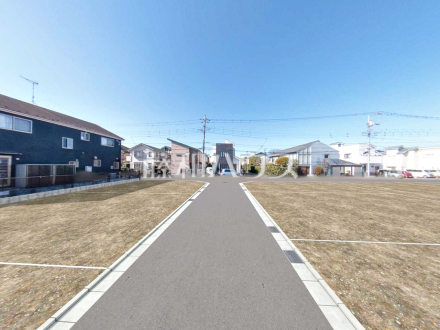 6号地・26号地付近　造成完了予想図　【三鷹市大沢２丁目】