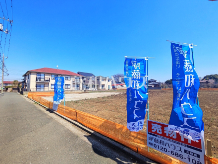 接道状況および現場風景　【三鷹市大沢２丁目】／撮影日2025/03/21