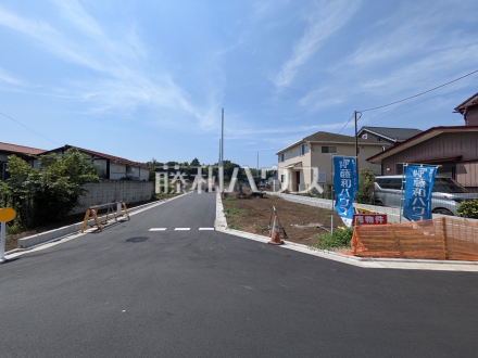 接道状況および現場風景　【三鷹市大沢２丁目】／撮影日2025/08/04