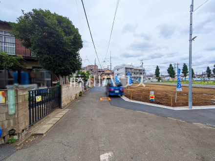 接道状況および現場風景　【練馬区土支田１丁目】／撮影日2025/06/14