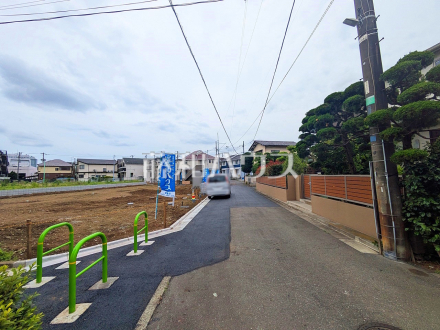 接道状況および現場風景　【練馬区土支田１丁目】／撮影日2025/06/14