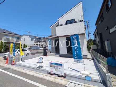 ≪現場風景≫堂々完成、いつでもご内覧いただけます！ぜひ実物をご覧いただきたく思います。喜んでご案内いたしますのでお気軽にお問合せ下さい。　　【調布市深大寺元町４丁目】
／撮影日2025/06/22