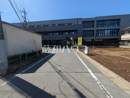 接道状況および現場風景　【練馬区田柄３丁目】／撮影日2025/03/07
