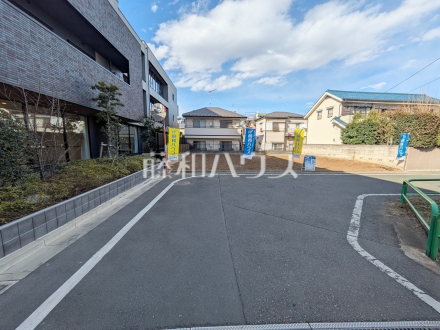 接道状況および現場風景　【練馬区田柄３丁目】／撮影日2025/02/18