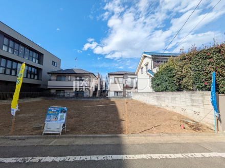 2号地　 ご家族ぞれぞれの思い出と、どこまでも広がる空を独り占め！晴れ渡った青空の袂に、暖かな光に包まれ四季折々の風を感じる、幸せの空間がここに。【練馬区田柄３丁目】／撮影日2025/02/18