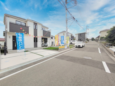 接道状況および現場風景　【八王子市大塚】／撮影日2025/06/20