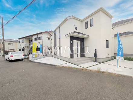 B号棟　生活に溶け込むシンプルなデザインの外観が魅力の新邸です。　【八王子市大塚】／撮影日2025/06/01
