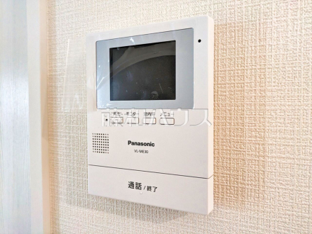 TVモニター付きインターホン 　TVモニター付きインターホンのため訪問者がひと目で分かります ／撮影日2025/05/18