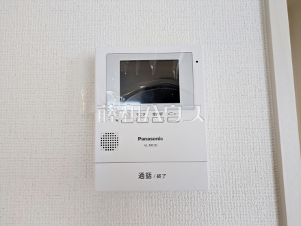A号棟　TVモニター付インターフォン【調布市染地３丁目】
　防犯に役立つTVモニター付インターフォン　／撮影日2025/06/15