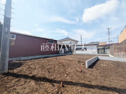2号地付近　ハウスメーカーから建物プランまで、あなたの「夢」を「カタチ」にできるフリースタイル分譲地で、夢のマイホームを建築してみませんか？　【新座市馬場３丁目】／撮影日2025/03/30