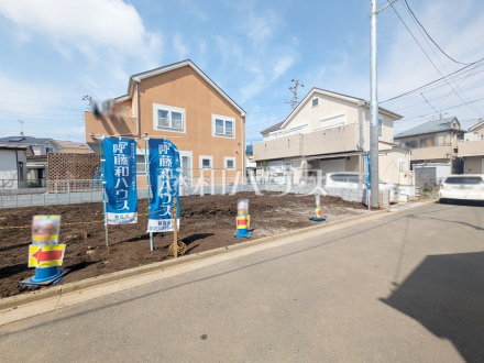 1号地付近　ハウスメーカーからプランまでフルオーダーで自由にマイホームがつくれる、建築条件のない宅地分譲　【新座市馬場３丁目】／撮影日2025/03/30
