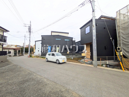 接道状況および現場風景　【東村山市廻田町２丁目】／撮影日2025/11/13