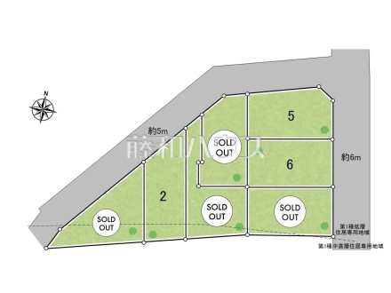 全体区画図　【東村山市廻田町２丁目】西武多摩湖線「武蔵大和」駅 徒歩約8分！