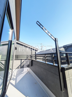 4号棟　バルコニー　【東村山市廻田町２丁目】／撮影日2025/10/30