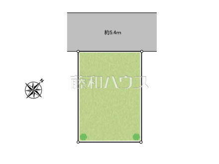 全体区画図　【東村山市青葉町２丁目】