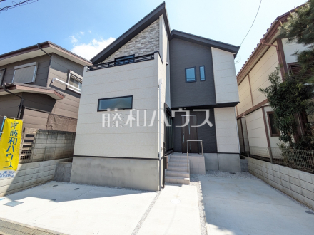 外観　【東村山市青葉町２丁目】建物完成済のため、いつでもご内覧可能です。平日のご案内も可能ですので、まずはお気軽にお問合せ下さいませ。／撮影日2025/04/12