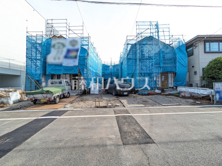 現場風景　【八王子市台町３丁目】JR中央線『八王子』駅 徒歩16分の新築分譲住宅が誕生します♪／撮影日2025/05/01