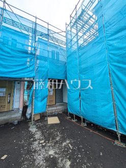 B号棟　外観　【八王子市台町３丁目】完成前ですがご見学できます。通常ではなかなか見ることのできない建物構造も、建築中だからこそご覧になれます。／撮影日2025/05/01