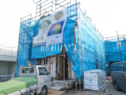 C号棟　外観　【八王子市台町３丁目】お探しの物件に出会うためには、早めのご確認をオススメします。未完成の今のうちにぜひお問合せをお待ちしております。
／撮影日2025/05/01