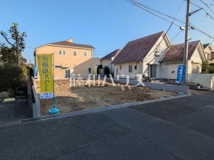 外観　【日野市百草】
建物のプレゼンをさせていただきますので、実際の完成イメージを思い描いていただくことができます。お気軽にお問合せ下さい。／撮影日2025/03/14