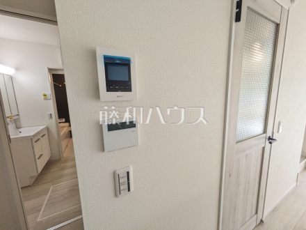 TVモニター付きインターホン　【日野市百草】　訪問者がわかるTVモニター付インターホンは、お子様のお留守番にも活躍するかも？！
／撮影日2025/06/20
