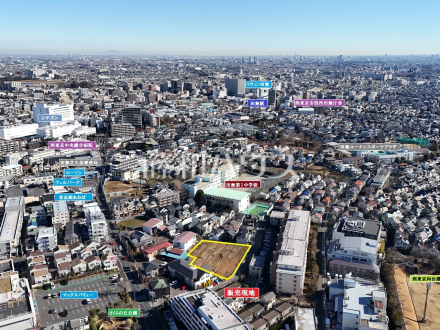 航空写真　【西東京市南町６丁目】／撮影日2025/02/10