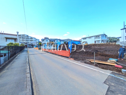 接道状況および現場風景　【西東京市南町６丁目】／撮影日2025/04/04