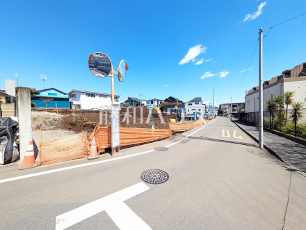 接道状況および現場風景　【西東京市南町６丁目】／撮影日2025/04/04