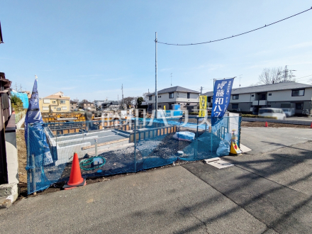 ≪現場風景≫同時期に生活をスタートさせるご家族の多い分譲地は、困ったときも心強い存在になりそうですね！ 　【府中市西府町１丁目】 ／撮影日2025/03/14
