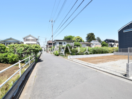 接道状況および現場風景　【小平市回田町】／撮影日2024/05/10
