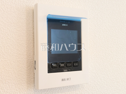 2号棟　TVモニター付インターフォン　【小平市津田町２丁目】　防犯に役立つTVモニター付インターフォン
／撮影日2025/03/21