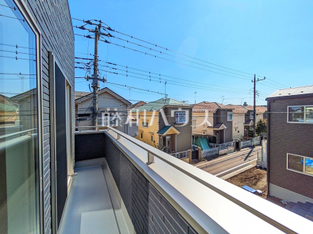 2号棟　バルコニー　【小平市津田町２丁目】／撮影日2025/03/21