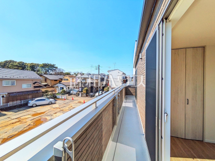 4号棟　バルコニー　【小平市津田町２丁目】／撮影日2025/03/21