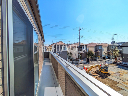 4号棟　バルコニー　【小平市津田町２丁目】／撮影日2025/03/21