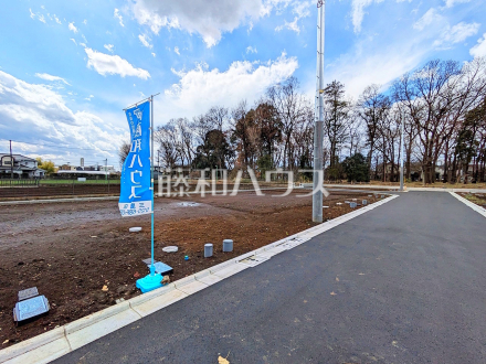 接道状況および現場風景　【三鷹市北野３丁目】／撮影日2025/03/17