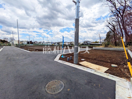 接道状況および現場風景　【三鷹市北野３丁目】／撮影日2025/03/17